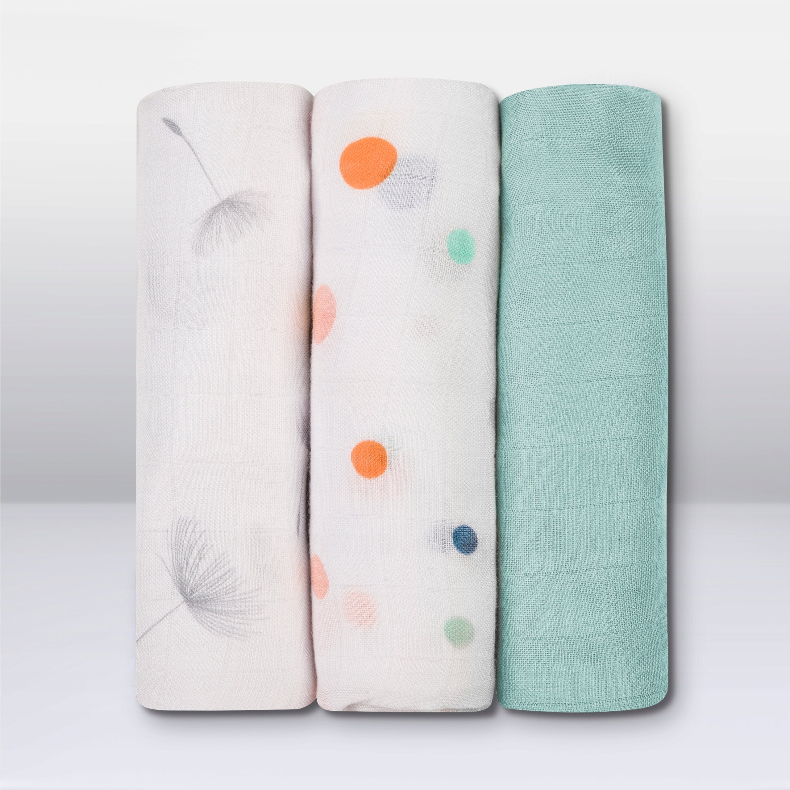 Bamboo Diapers Lionelo Bamboo Cotton Bamboo Set Dot 3 Pieces Manufacturer code pieluszki wielorazowe, bambusowe, prezent