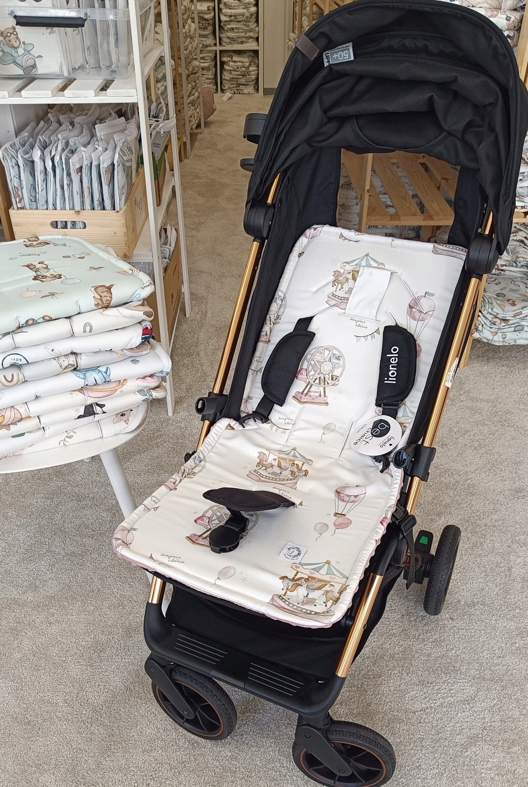Bamboo Double Sided Minky Stroller Insert Small Lunapark Bonjour Cherie Manufacturer code 5907701418682