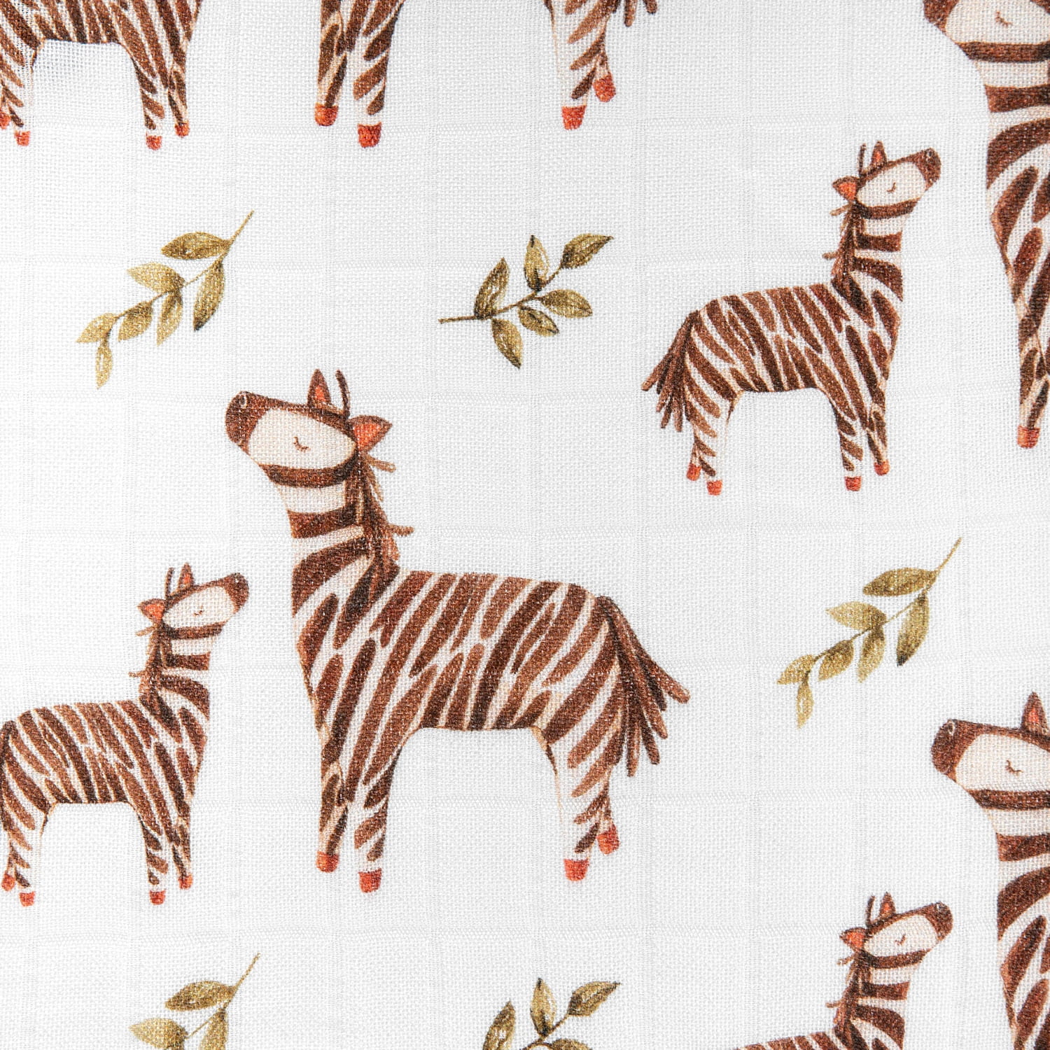 Bamboo diaper Bocioland zebra 30x30 cm Kind bamboo