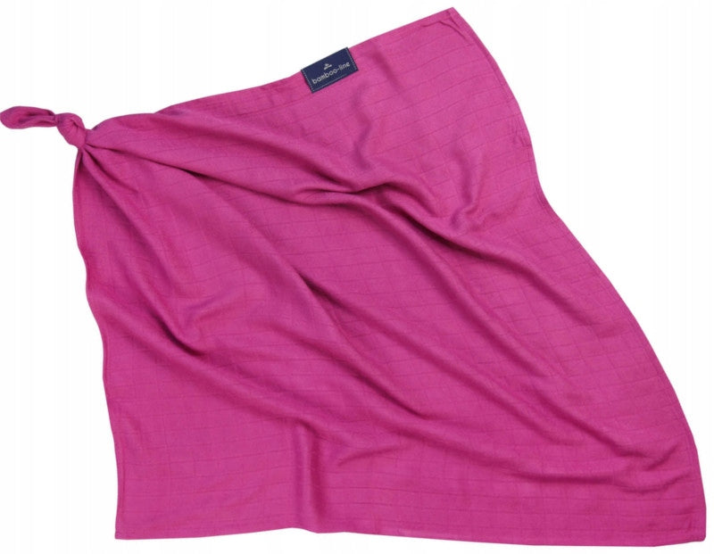 Bamboo diaper CLASSIC 75x75 color magenta Packaging status original