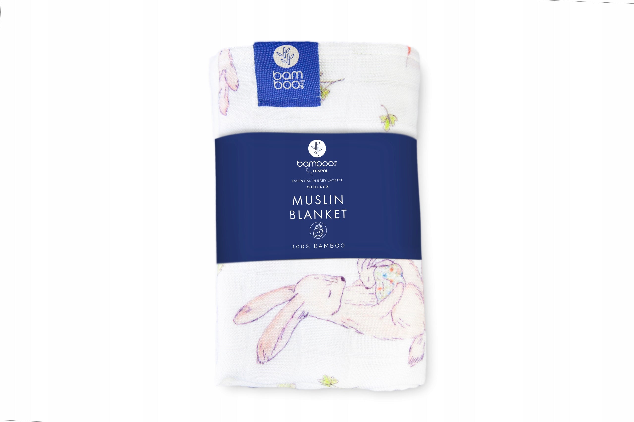 Bamboo diapers Bunny mom 65x65 cm Kind bamboo