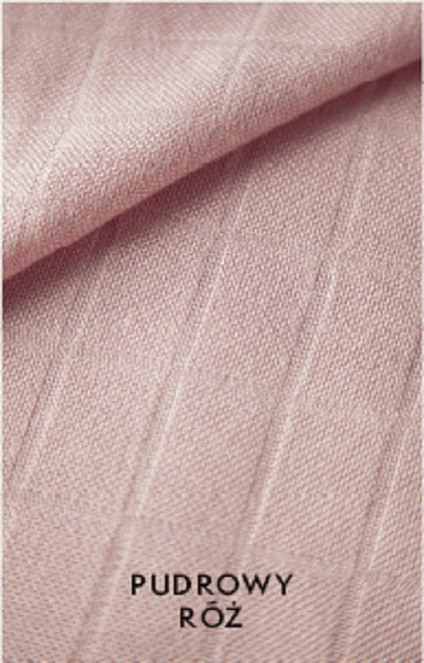 Bamboo diapers Powder pink CLASSIC 120x120 cm