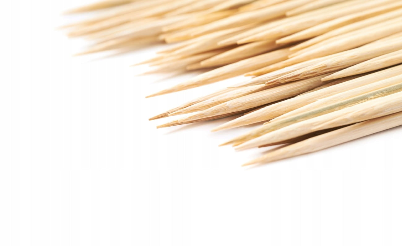 Bamboo pins 60 cm 6 mm /2000 pcs/ , natural Kind pole