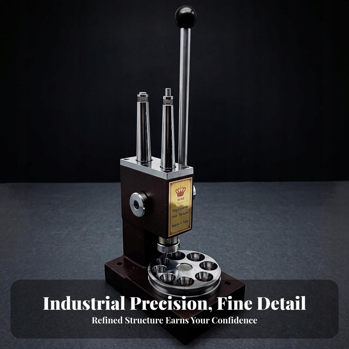Band Sizing Machine with Dies Vertical Lever Band Stretcher Packaging status original
