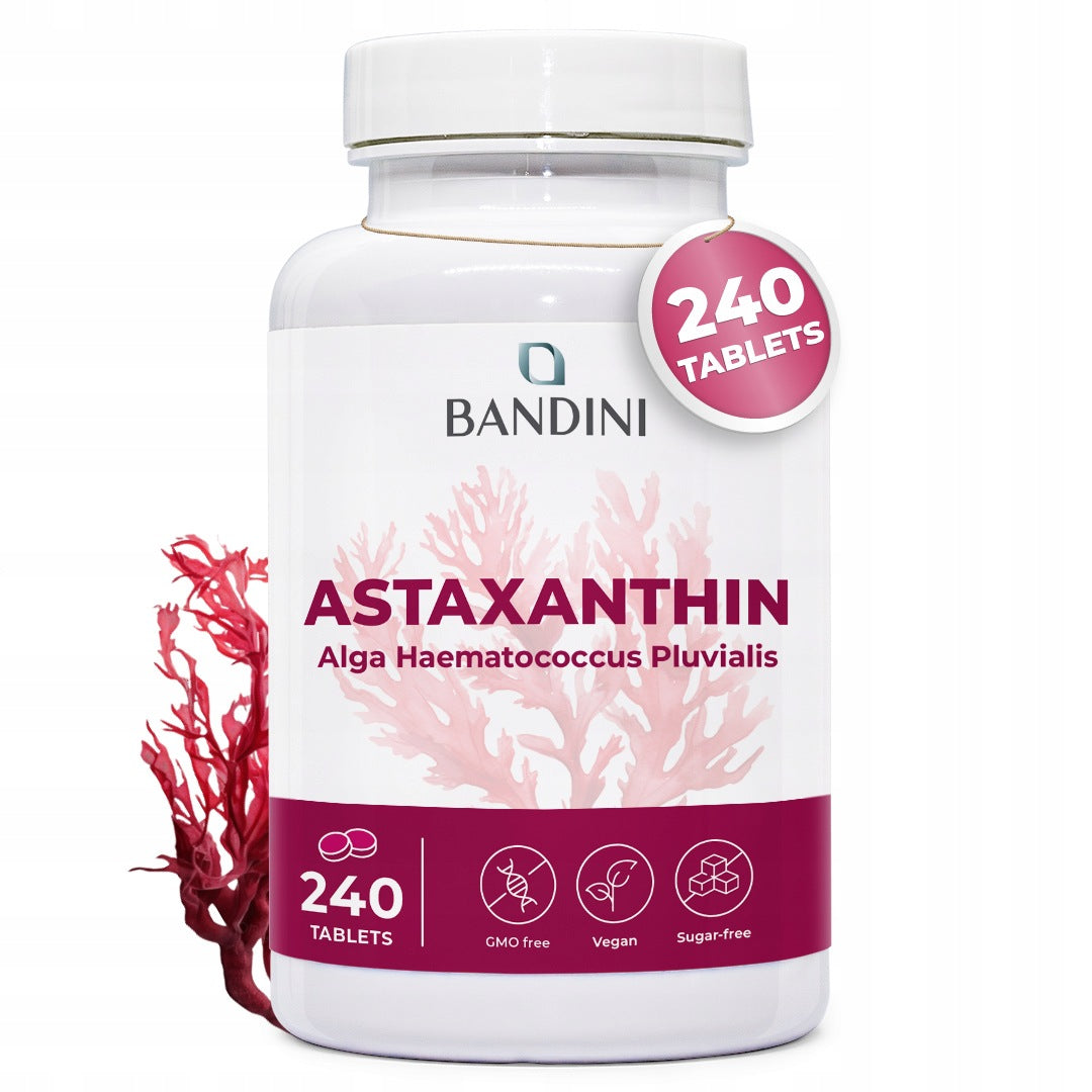 Bandini Astaxanthin 240 Tablets | Antioxidant Tablets (+8 Month)