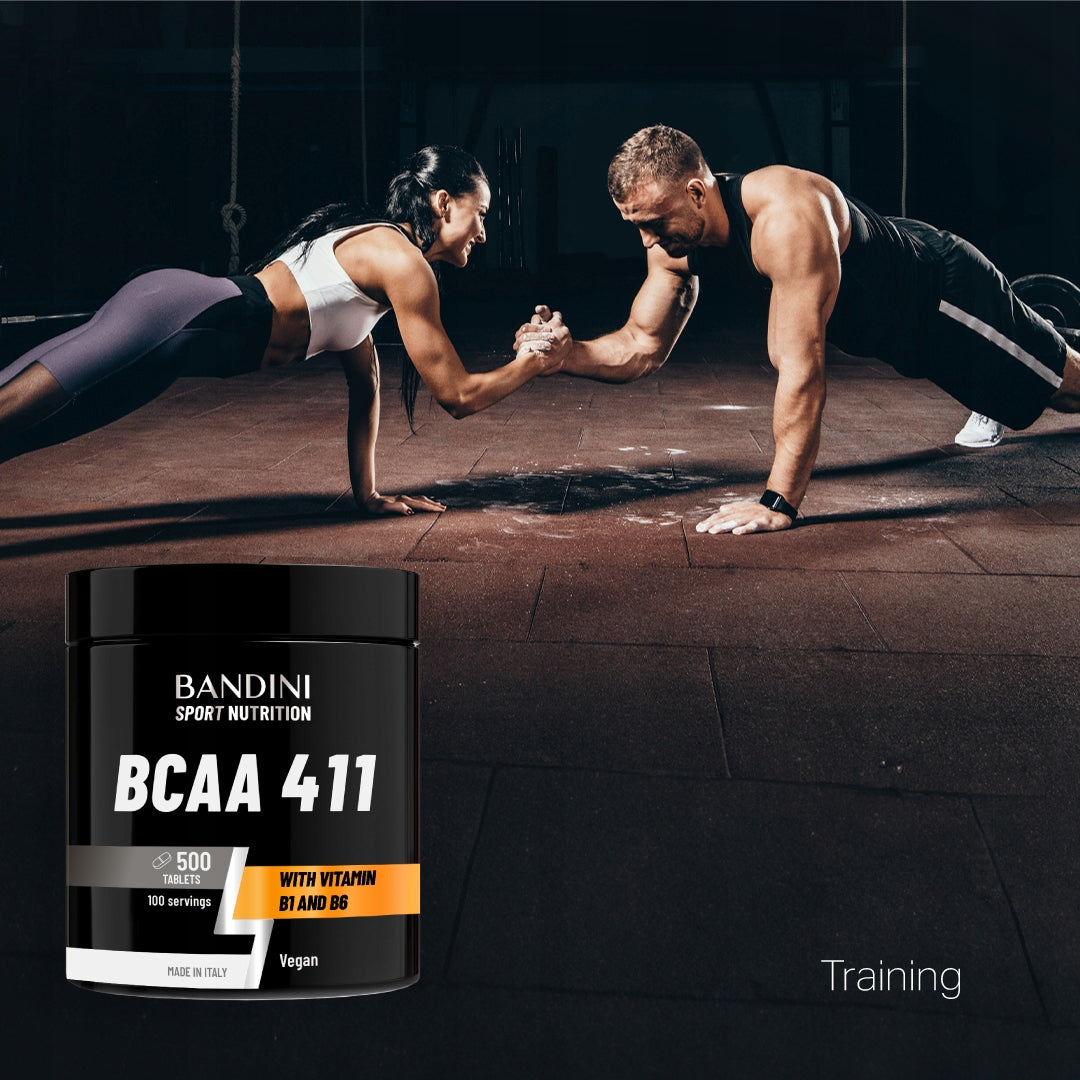 Bandini BCAA 4.1.1 500 Tablets - Branched Chain Amino acids bcaa 4.1.1 Name other
