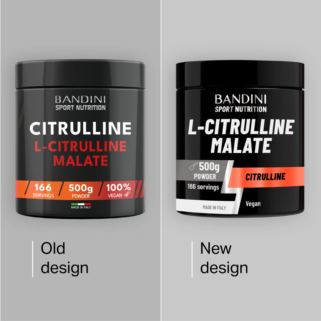 Bandini Citrulline Malate 2:1 500g Powder 3g Daily Dose - 166 Servings Expiration date at least 1 year from the date of purchase