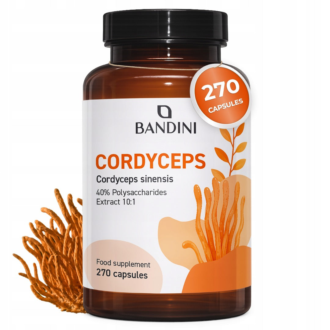 Bandini Cordyceps Sinensis 19500 mg | 270 High Strength Vegan Capsules