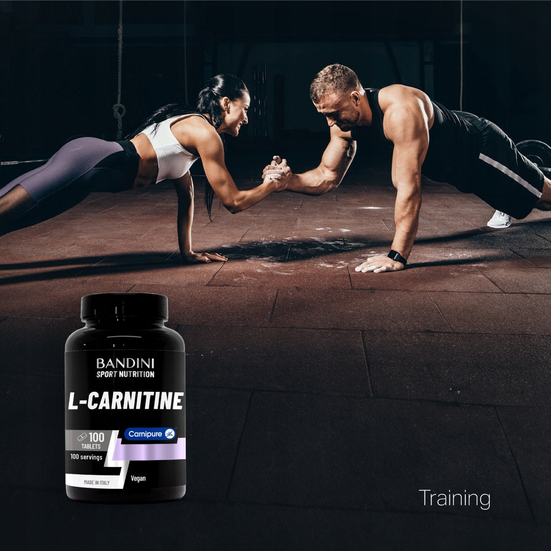 Bandini L-CARNITINE Carnipure | 100 Vegan Tablets 100 Days | High Strength Manufacturer code 8033162421675