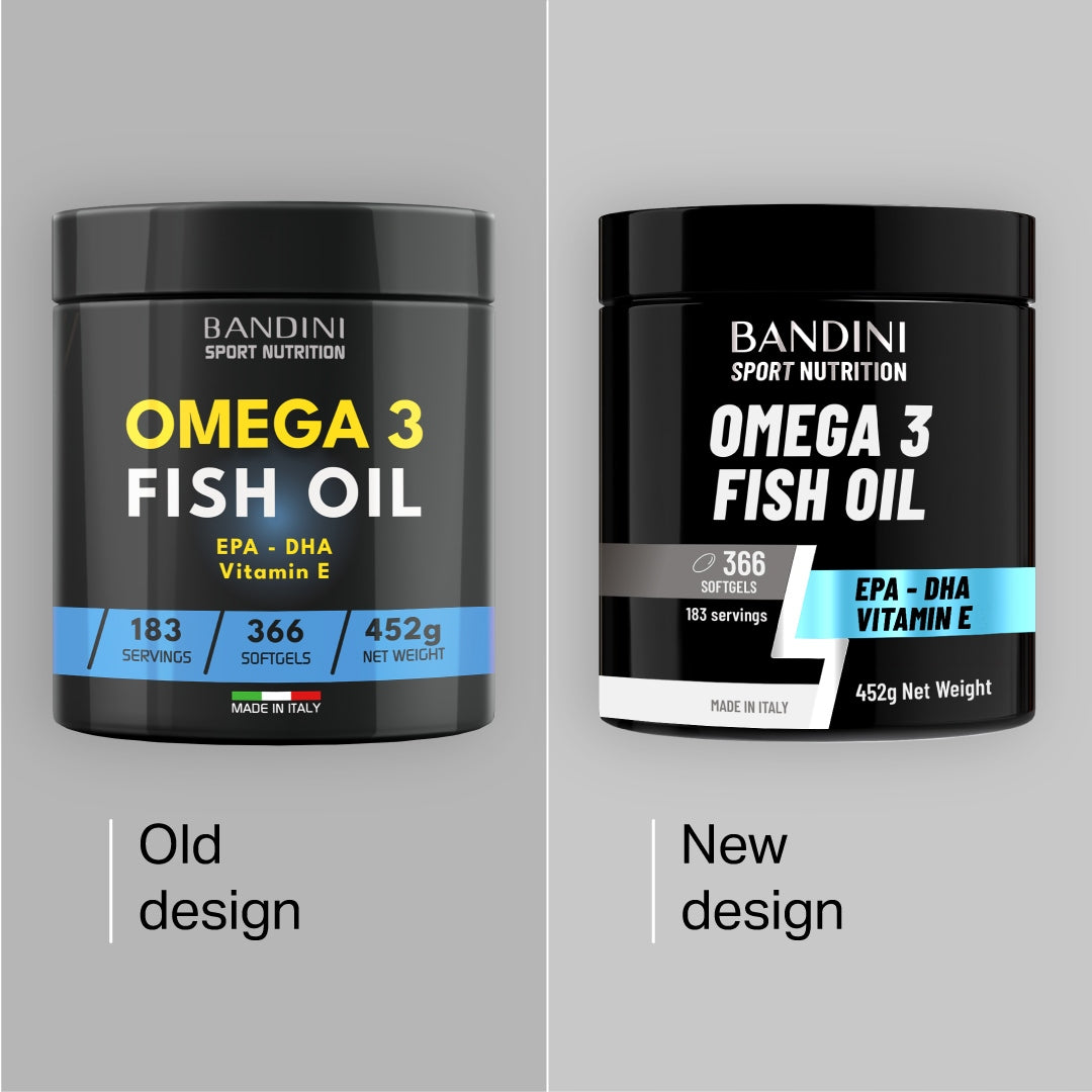 Bandini Omega 3 High Strength | 6 Months’ Supply, 366 Softgels | Muscle Expiration date at least 1 year from the date of purchase