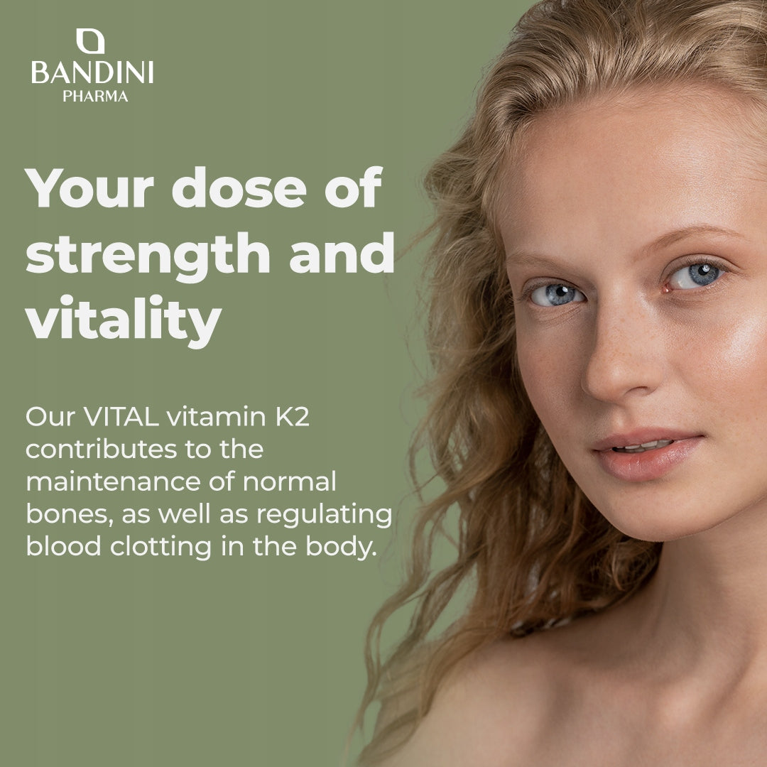 Bandini Vitamin K2 MK-7 | Drops 30 ml | Bone Support and Normal Coagulation Brand no brand