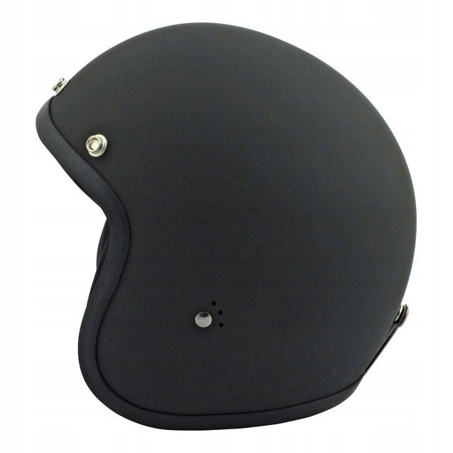Bandit Jet Black Matt Open Helmet Size S