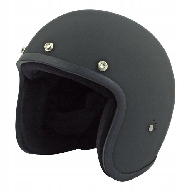 Bandit Jet Black Matt Open Helmet