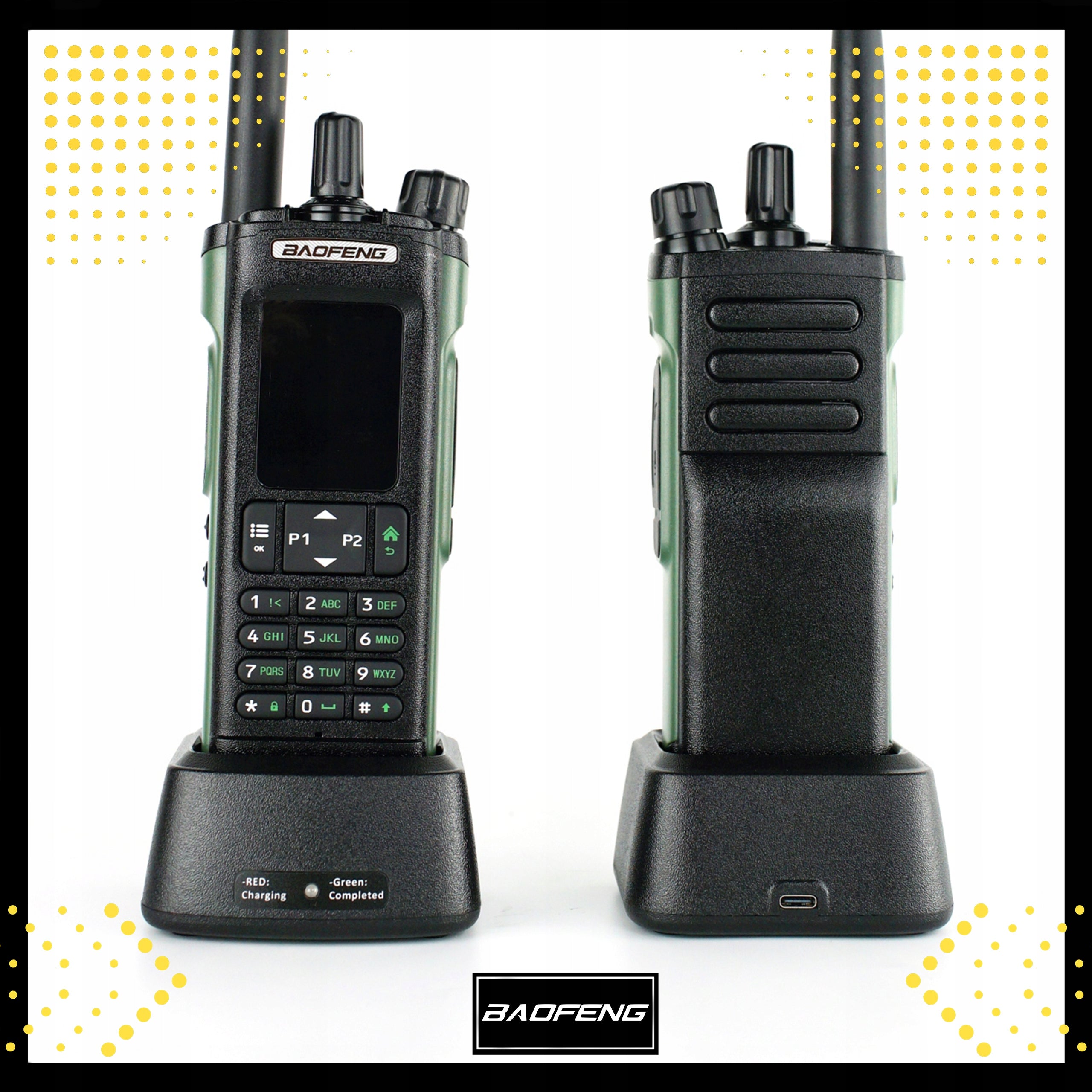 Baofeng DM-32E HTQ DMR FM VHF UHF Airband GPS APRS USB-C AVIATION BAND 10W Manufacturer code Baofeng Radiotelefon DM-32E HTQ