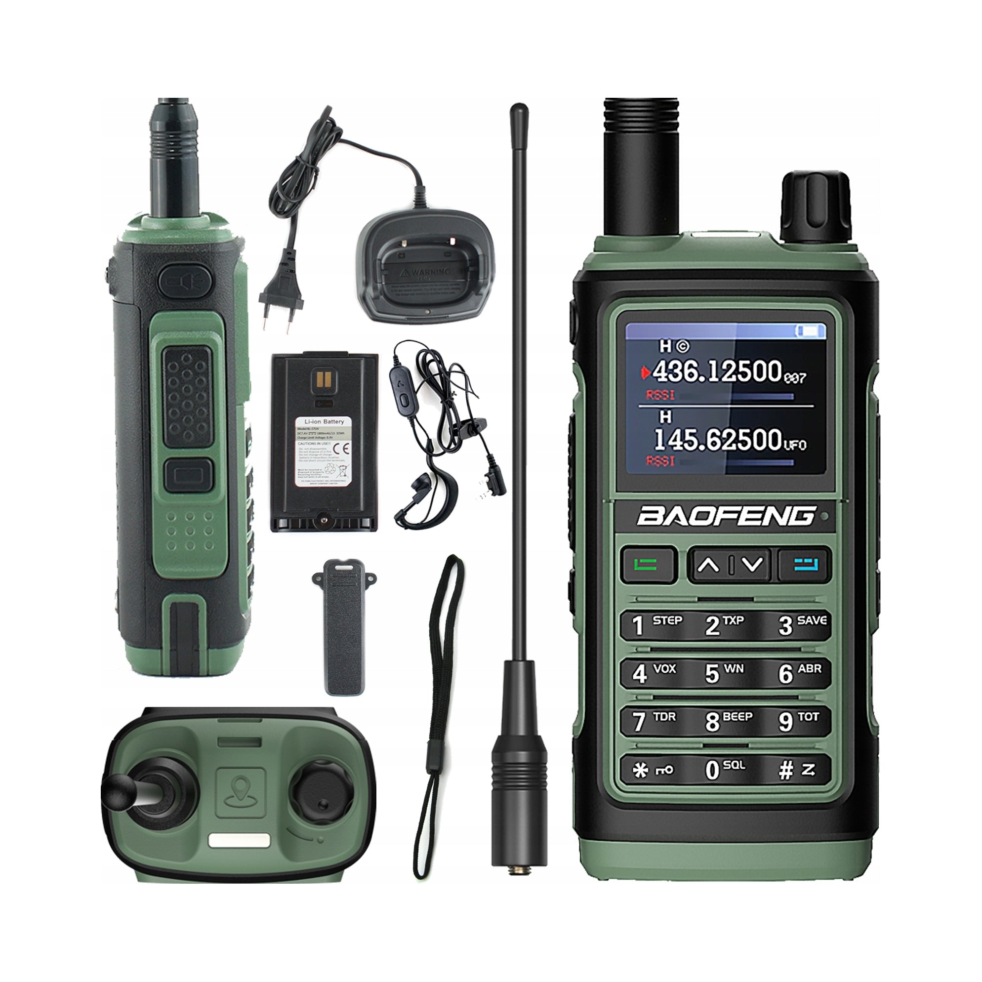 Baofeng UV-17M Dual Band Two-Way Radio with FM, NOAA & Programmable