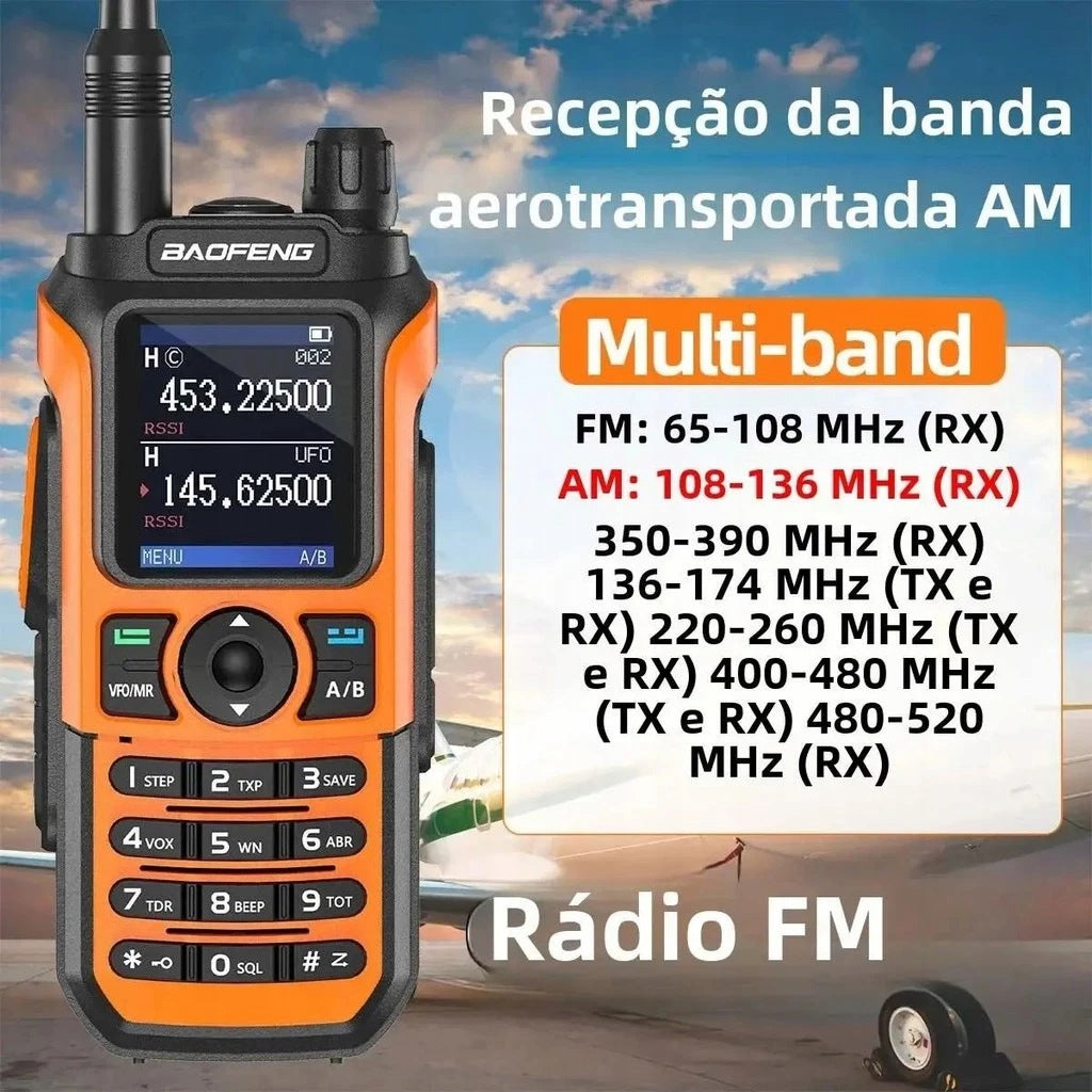 Baofeng UV21 Tri Band Walkie Talk wodoodporny wyświetlacz 1,77 "Long Range Brand no brand