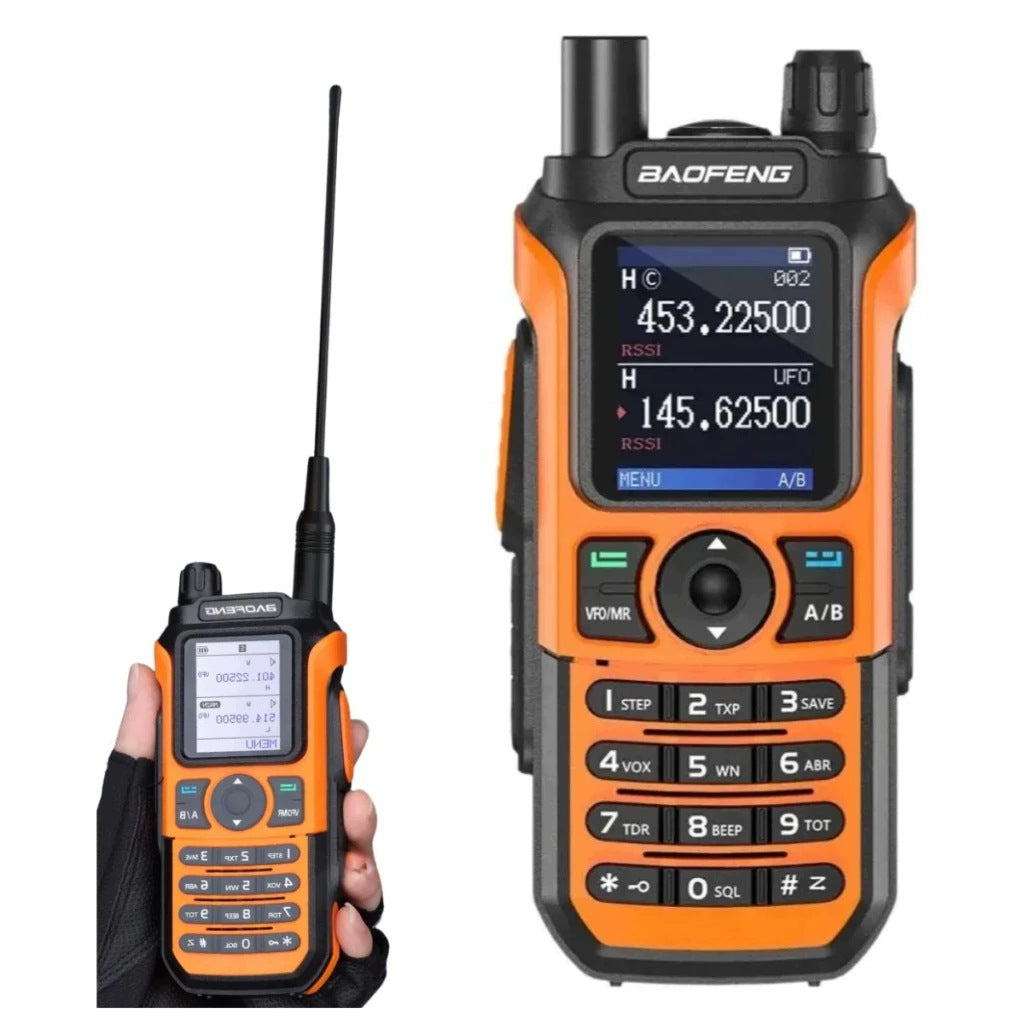 Baofeng UV21 Tri Band Walkie Talk wodoodporny wyświetlacz 1,77 "Long Range