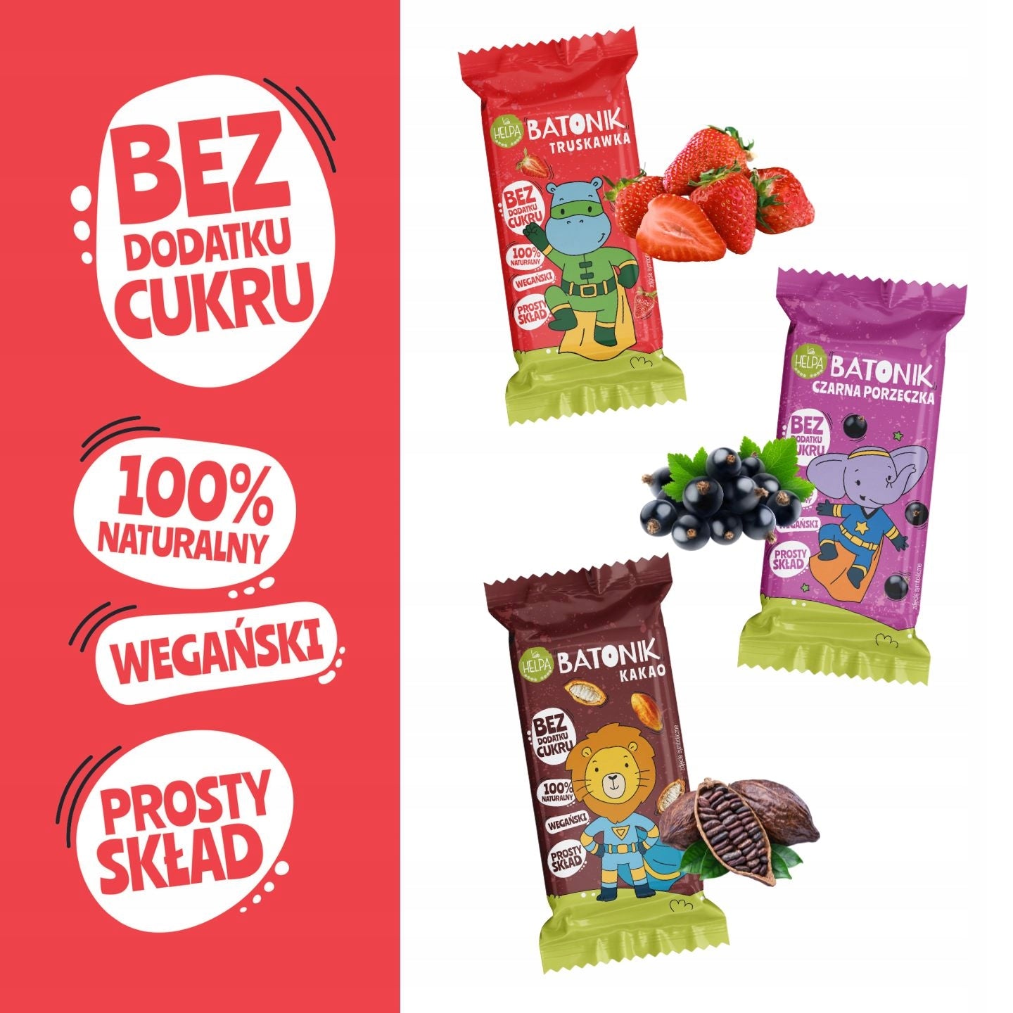 Bar Box - set of 15 bars in 3 flavors Age range not specified