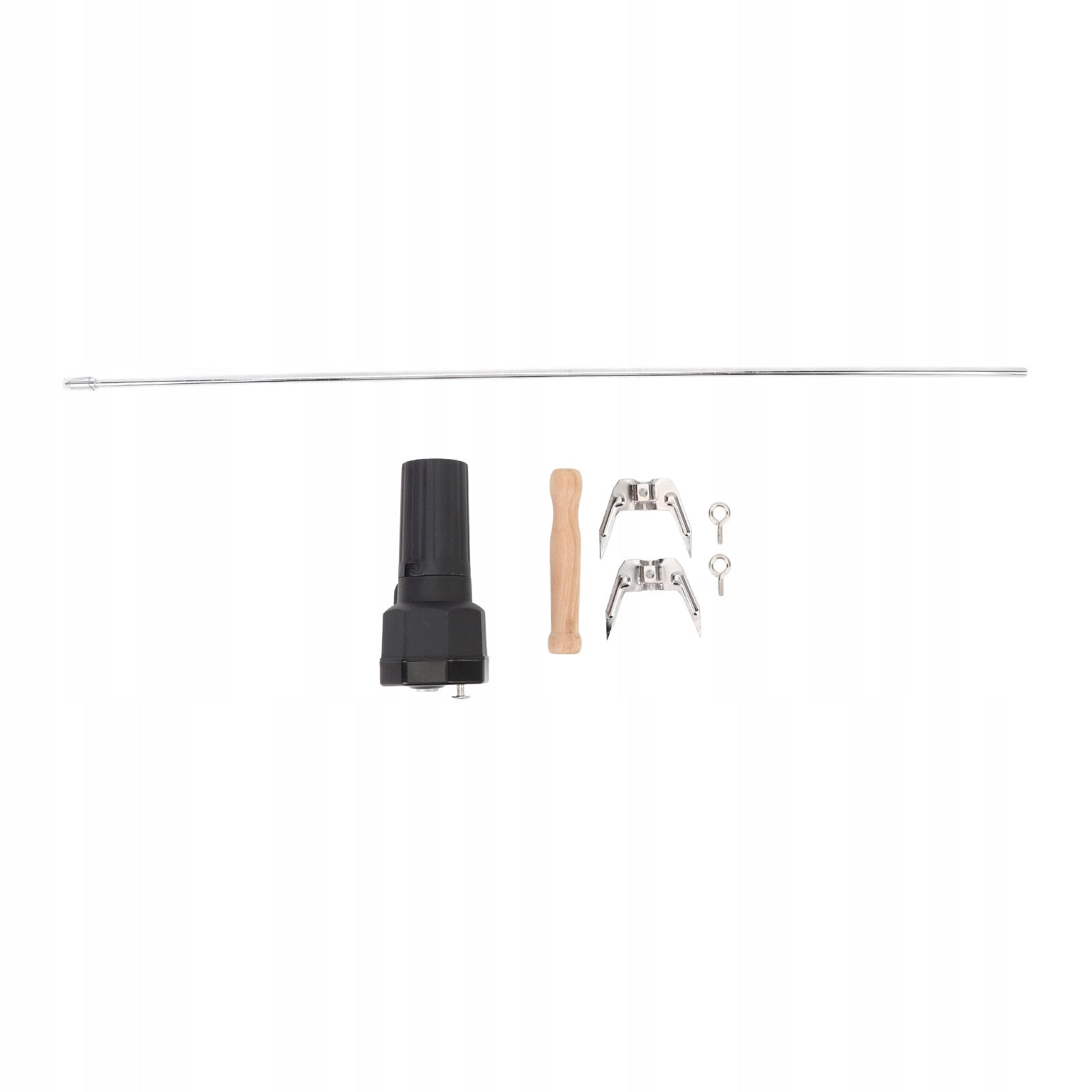 Barbecue set with rotisserie with electric motor. Automatically H3