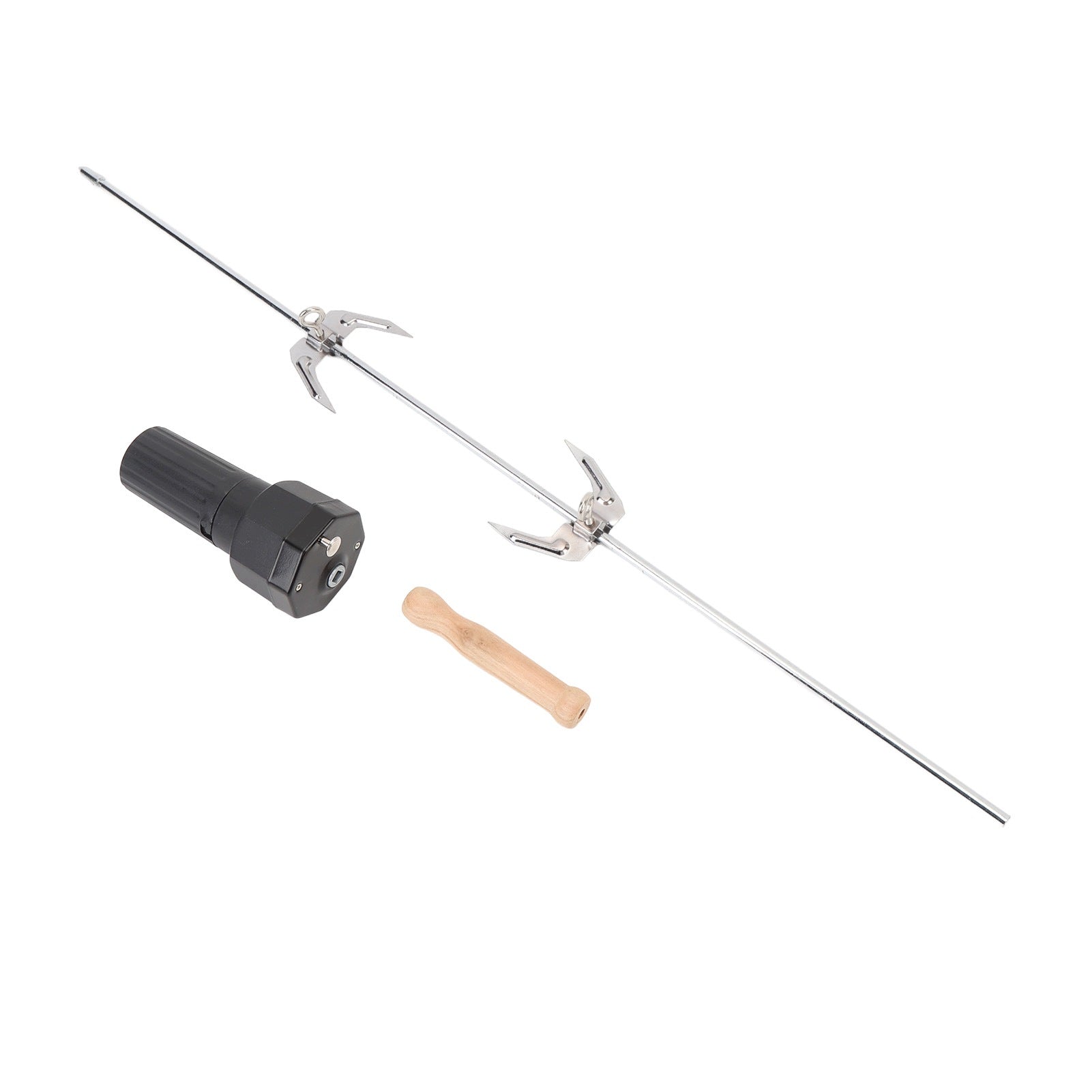 Barbecue set with spit with electric motor Powered by A9 Model 0432VOZM