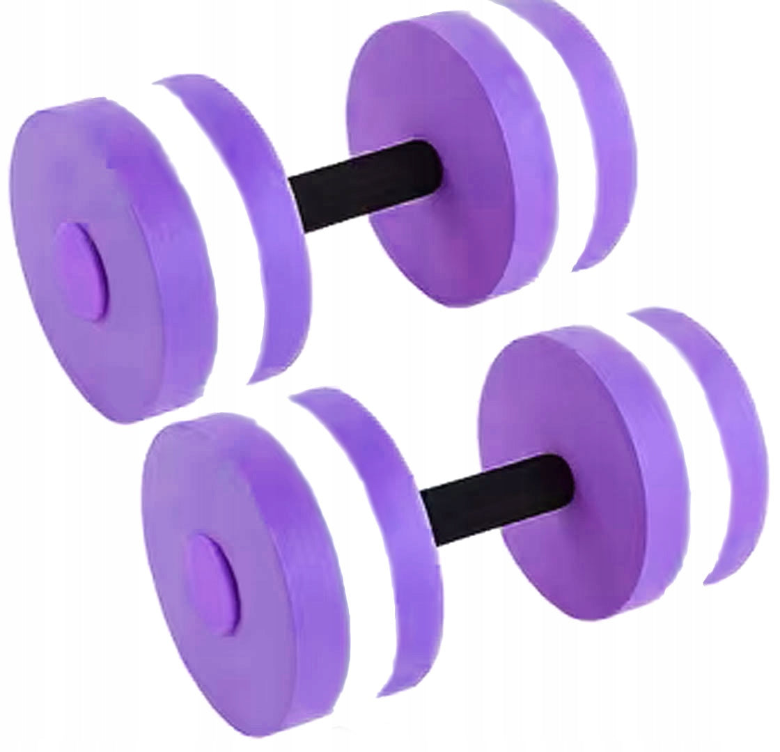 Barbell bar for Aqua Fitness, Aerobic in water - set of 2pcs. - fio.-white -fio. Manufacturer code AQUA-BARBELL-BIG-PUR