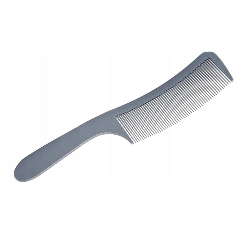 Barber Curved Styling Comb Hairdressing Comb Gray