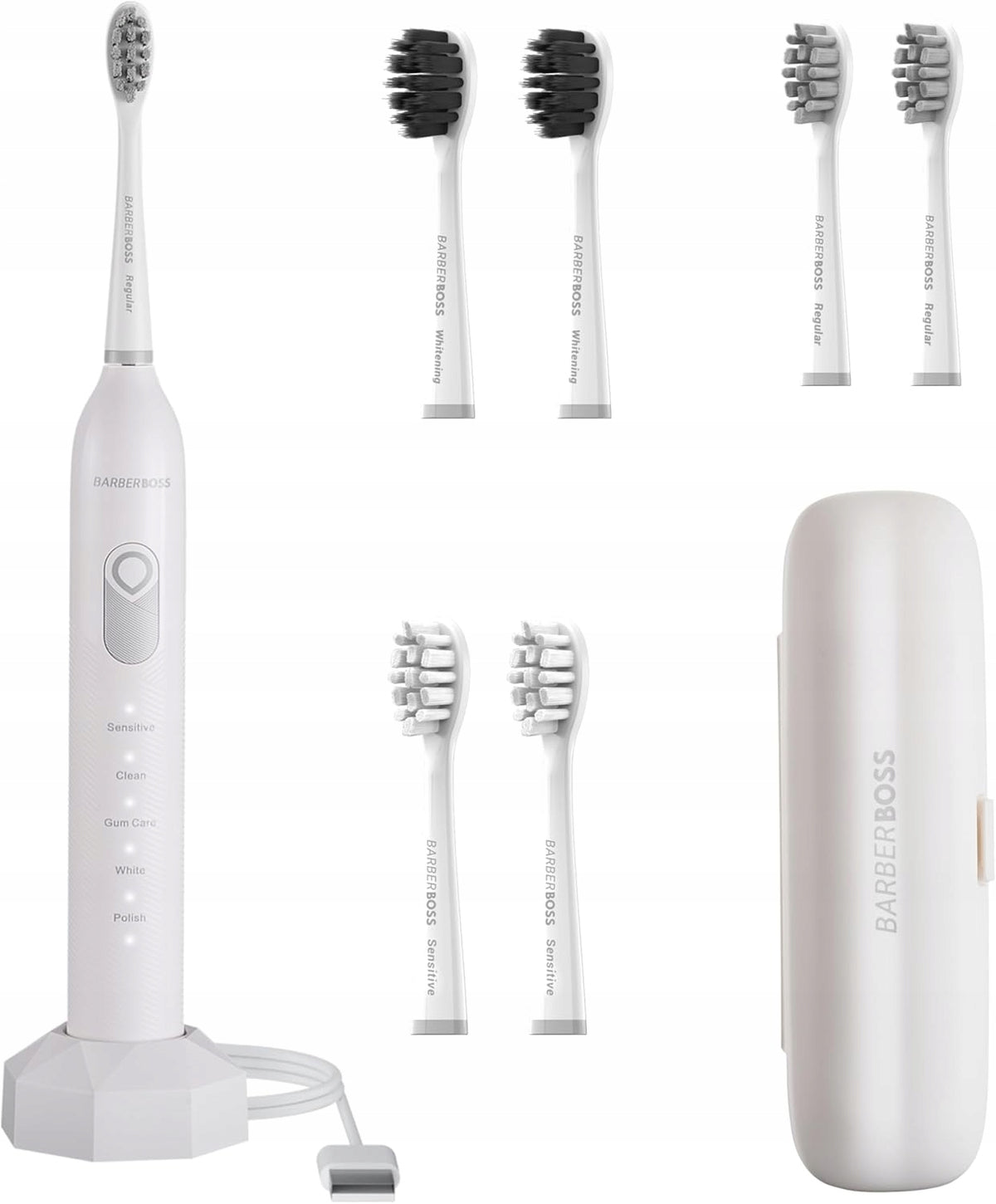 BarberBoss Sonic Electric Toothbrush