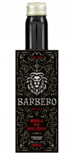 Barbero aftershave for men / beard cologne 185ml