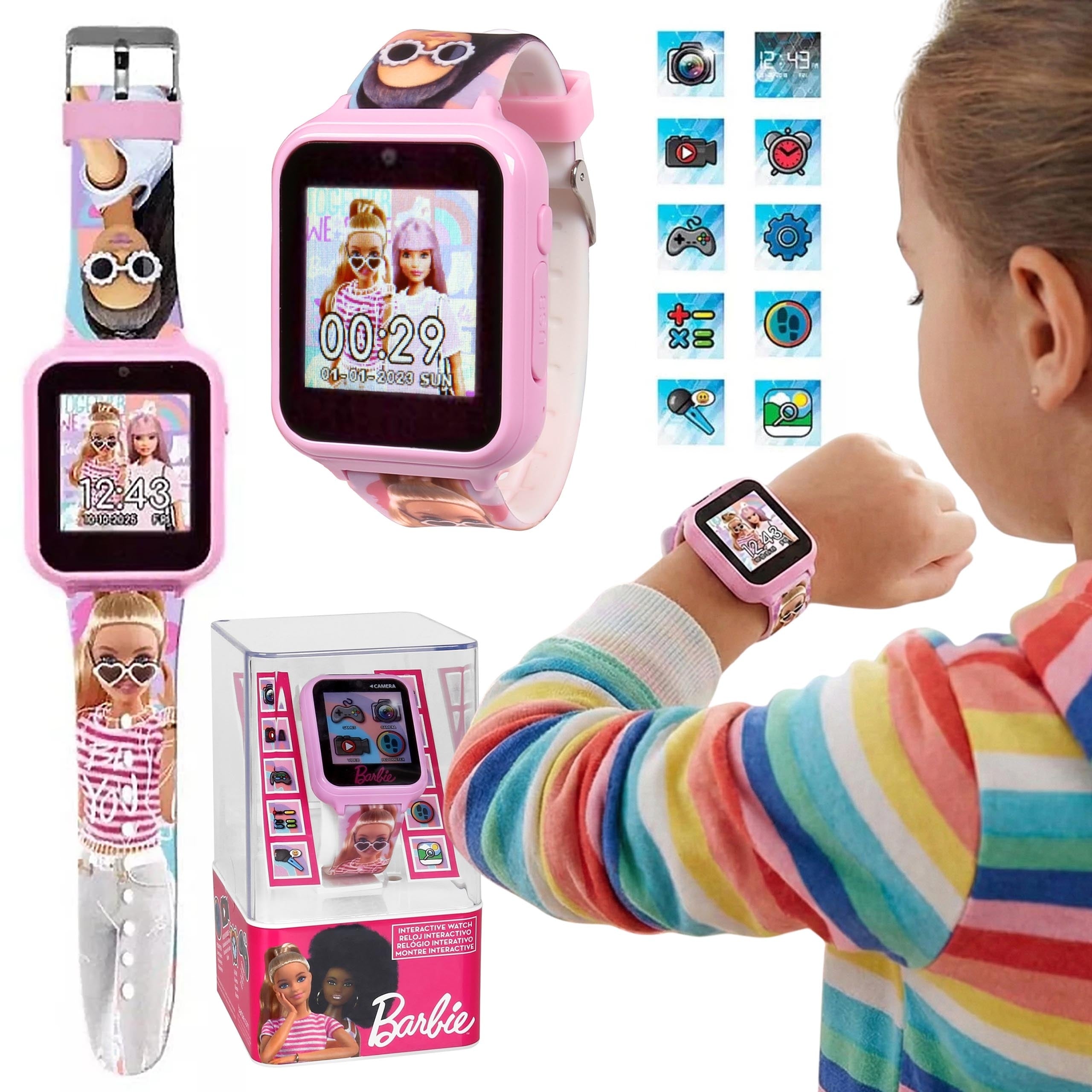 Barbie Multi-FUNCTIONAL interactive smartwatch for girls