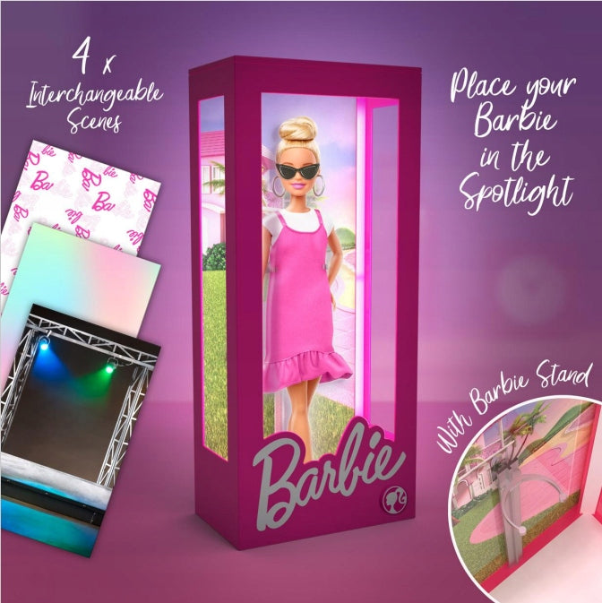 Lėlių vitrininė lempa Barbie Paladone PP11884BR