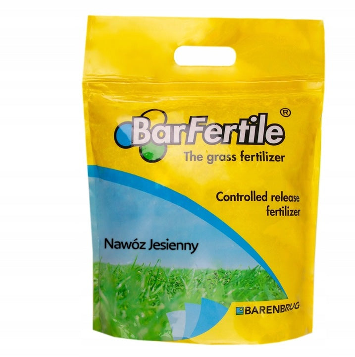 Barfertile Premium Late Autumn 5kg Lawn Fertilizer Barenbrug grass