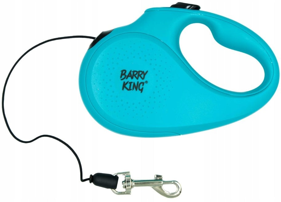 Barry King Automatic Dog Leash 5m M Turquoise