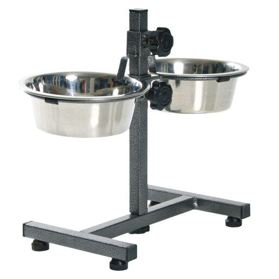 Barry King Bowls on stand reg. for dog 2x2,8l Brand Barry King