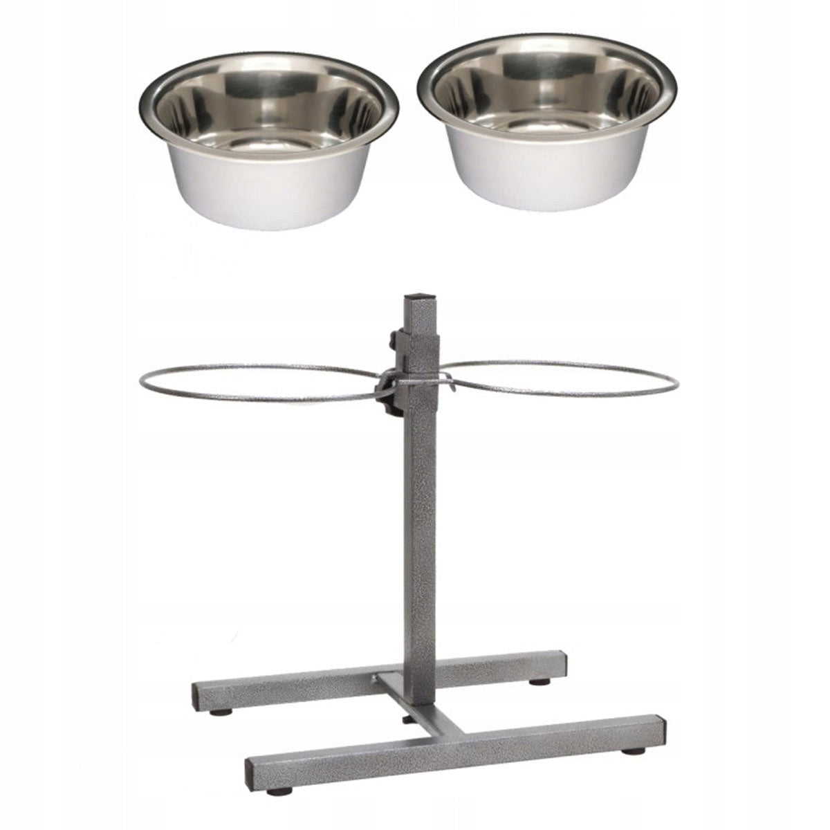 Barry King Stand adjustable metal bowl 2x1,8l Manufacturer code BK-18341