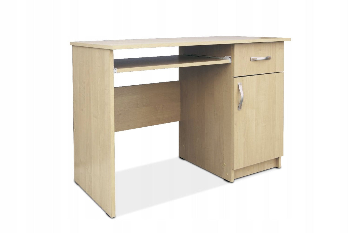 Bartek 100 desk with drawers and doors Sonoma computer table