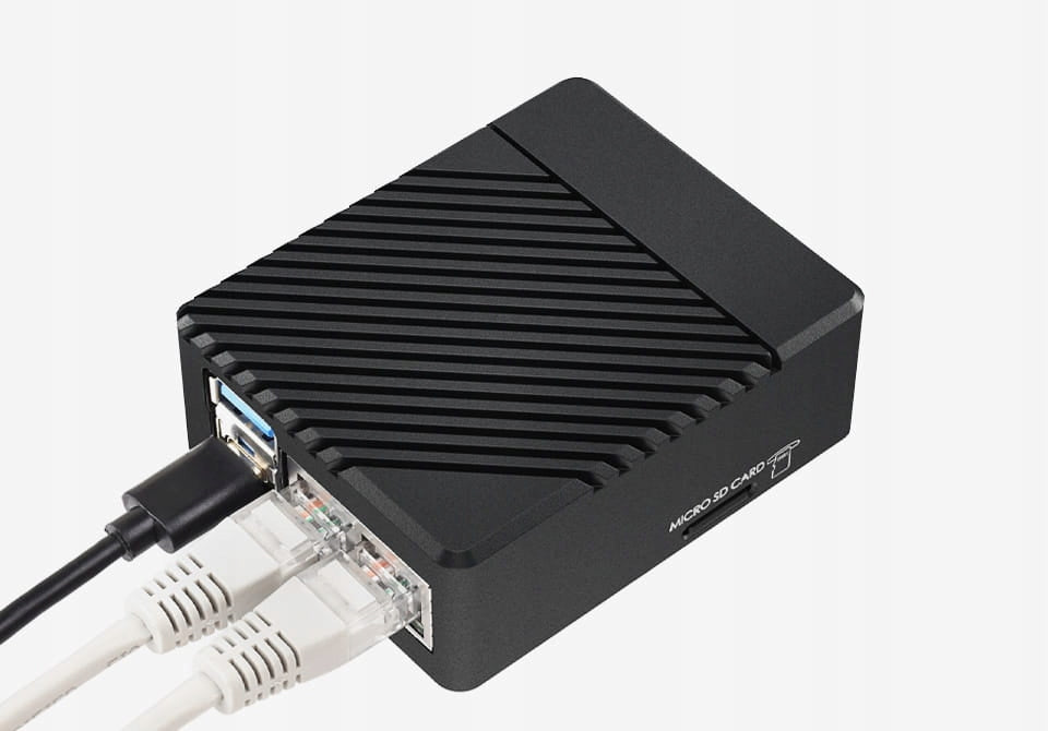 Base Board Gigabit Ethernet Enclosure for Raspberry Pi Compute Module 5 CM5 Batteries included no