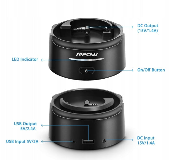 Base Station FOR SPEAKER Amazon ECHO Alexa Brand Mpow
