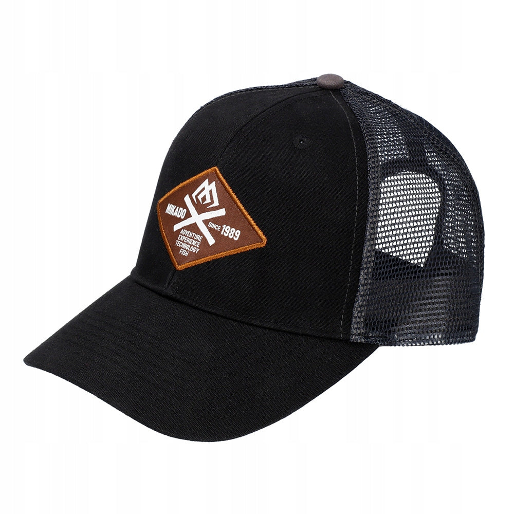 Baseball Cap Mikado Adventure Trucker BLACK UM-UB025-BK
