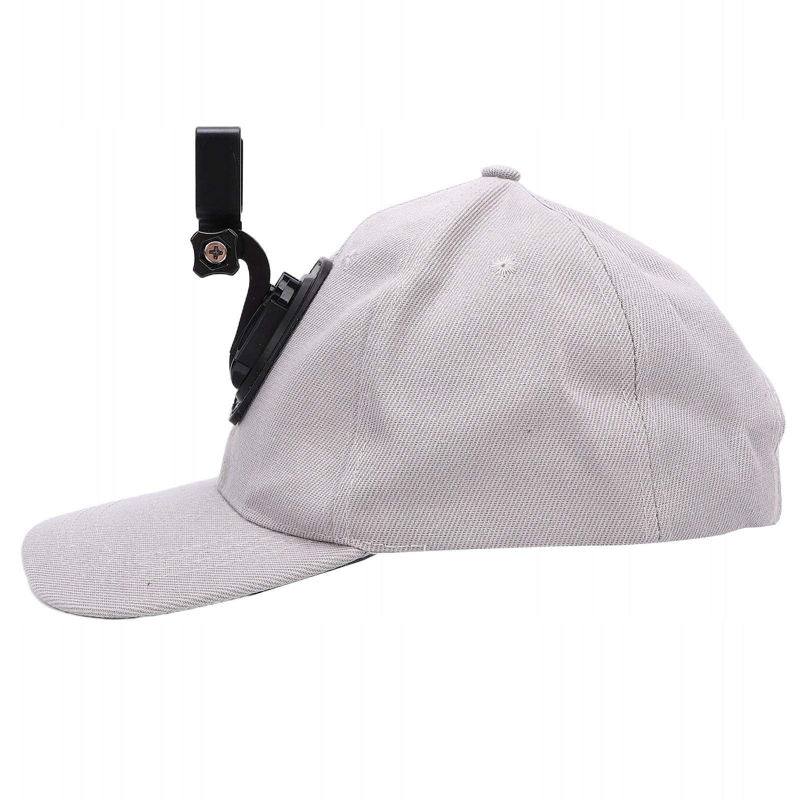 Baseball Cap with Handle for Sports Camera Attachment Fits Band