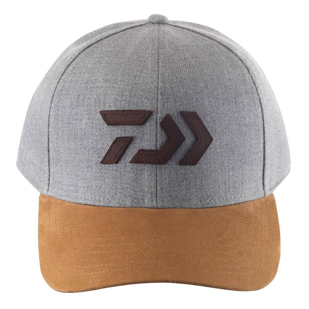 Baseball cap Daiwa D-Vec Cap grey/suede 18205-100 Color gray