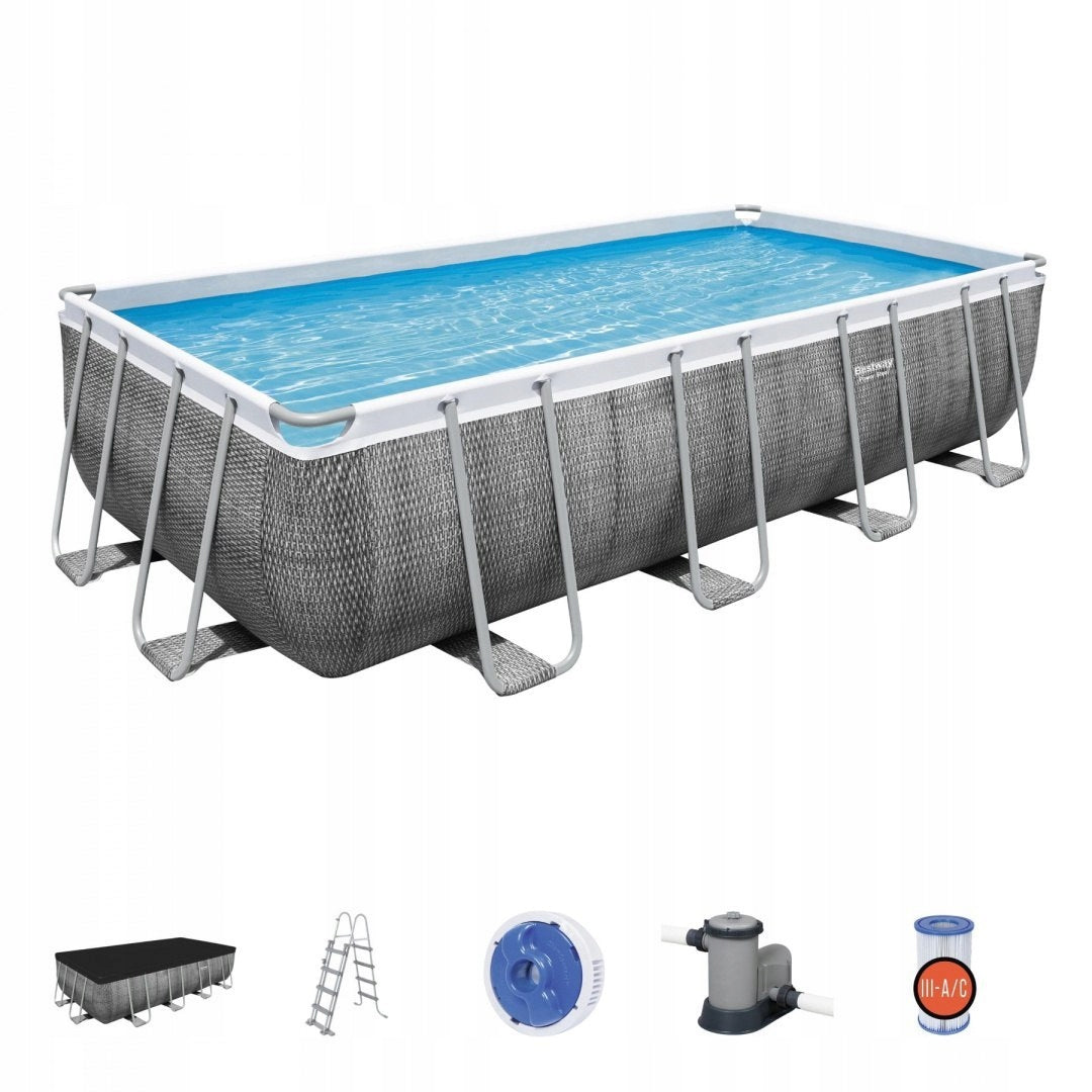Rahmenpool Bestway Power Steel 549x274x122 cm, mit Filter 