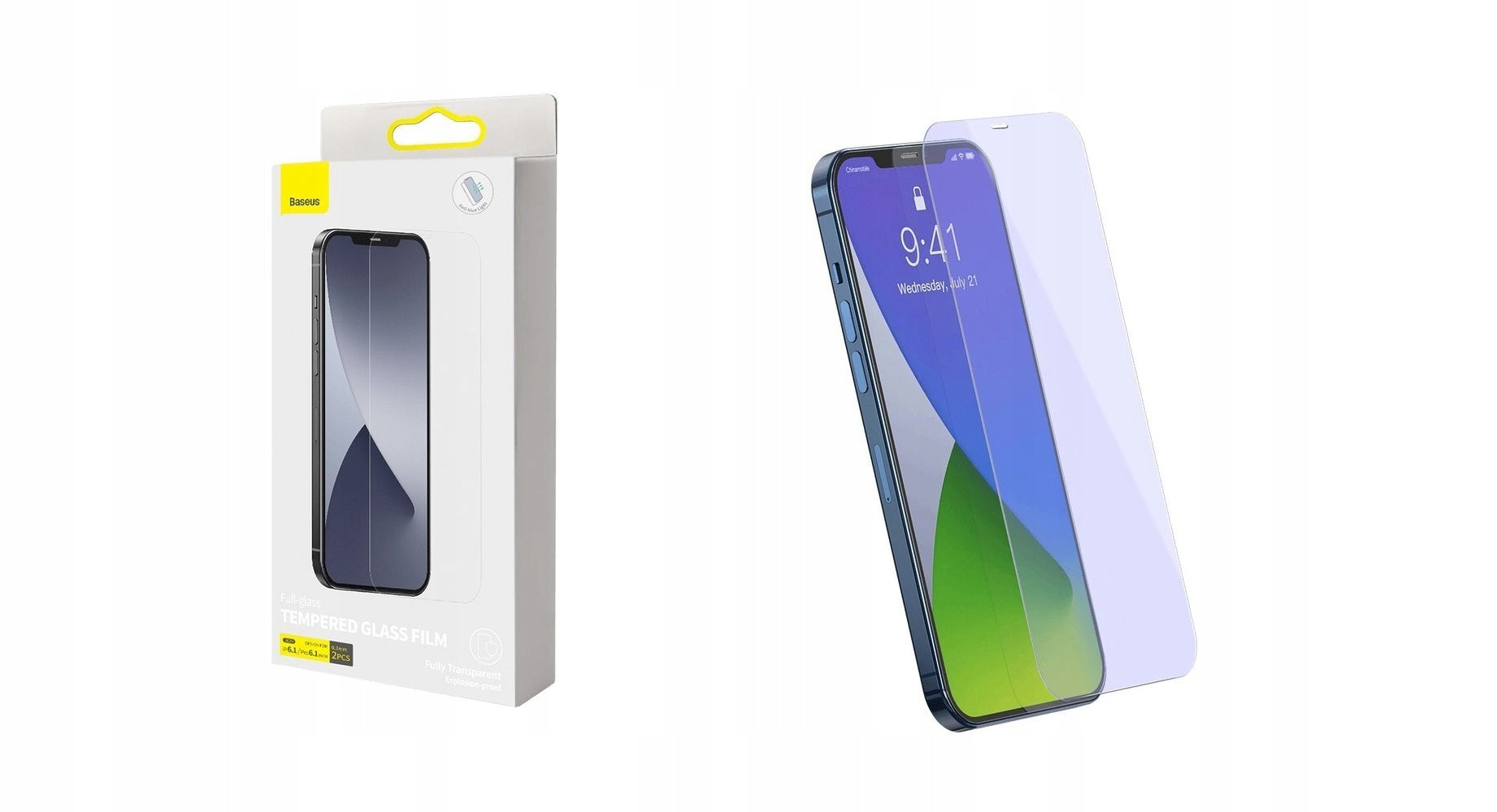 Apsauginis stiklas Baseus skirtas iPhone 13 Pro Max