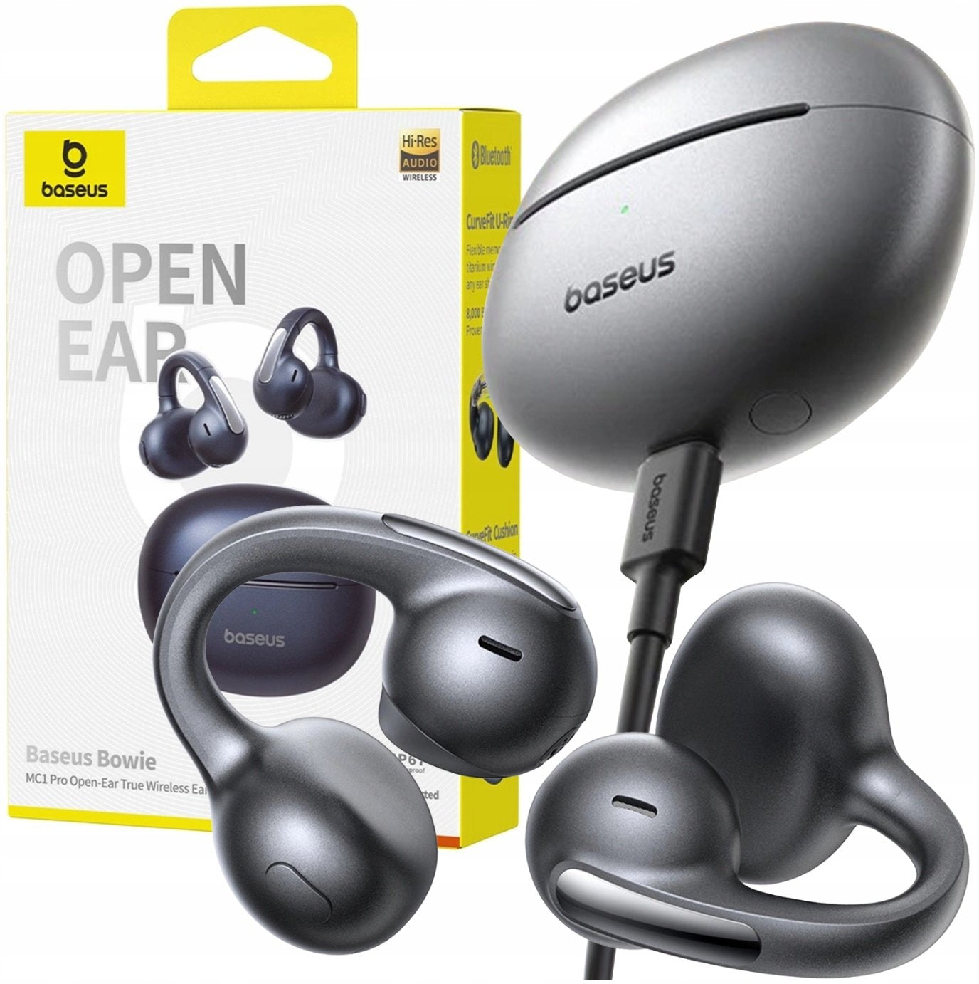 Baseus Bowie MC1 Pro OWS Headphones - Black