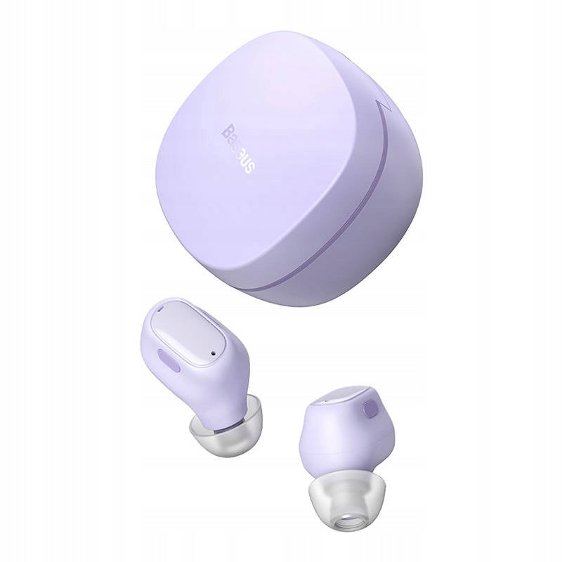 Baseus Bowie WM01 Bluetooth In-Ear Wireless Headphones (Purple)