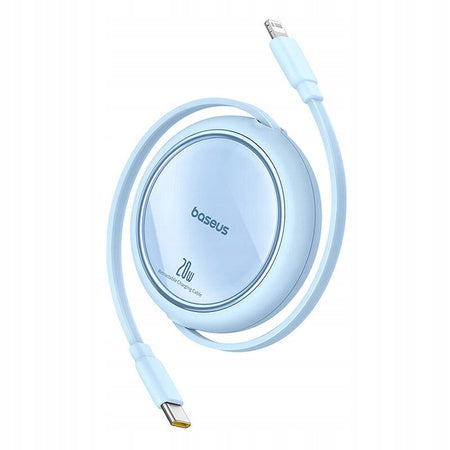 Baseus Free2Pull USB-C to Lightning Cable Retractable 1m 20W BLUE