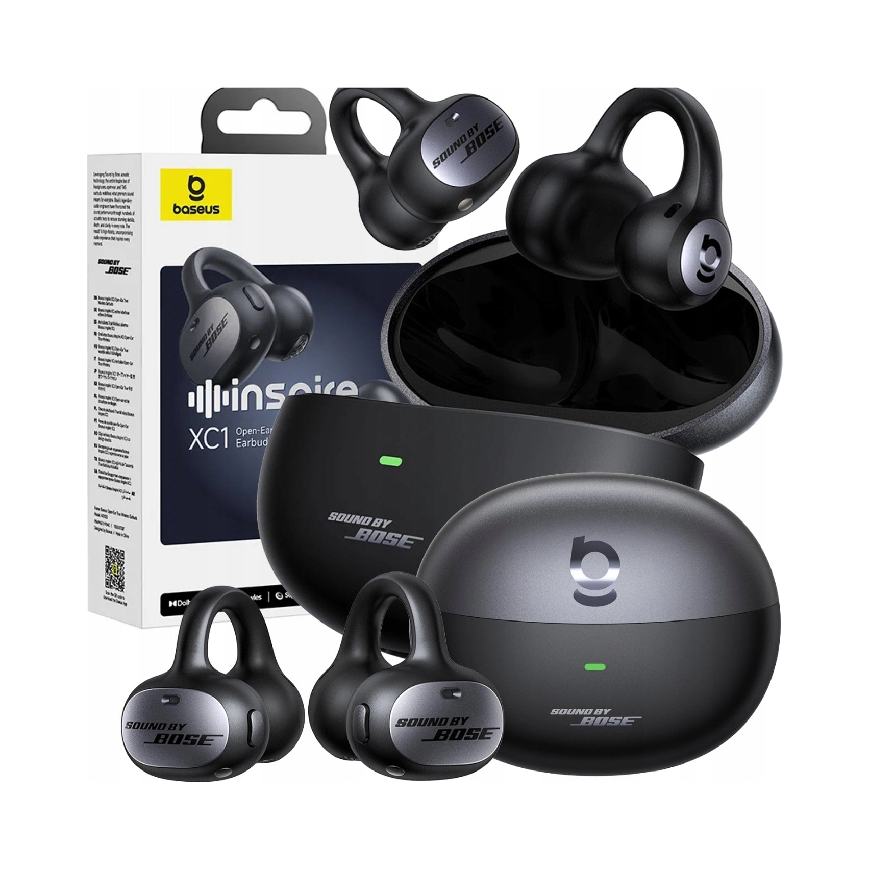 Baseus Inspire XC1 Sound by Bose Wireless Headphones Black