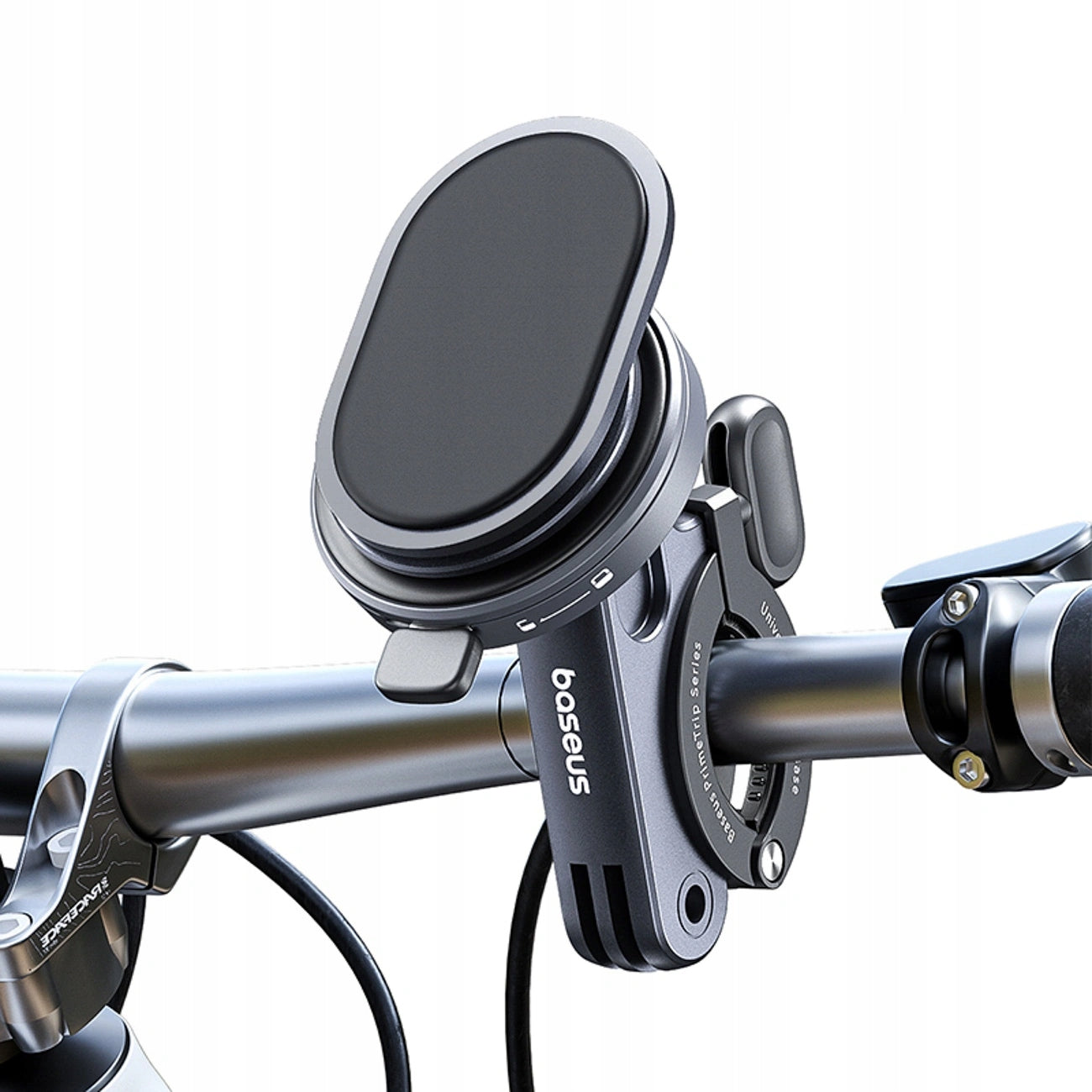 Baseus PrimeTrip Bike Holder for Handlebar Smartphones - Black