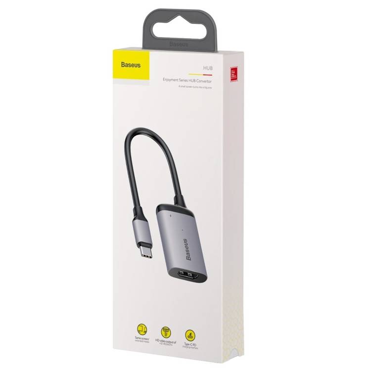 Baseus USB Type C to HD4K+PD HUB MacBook/PC
