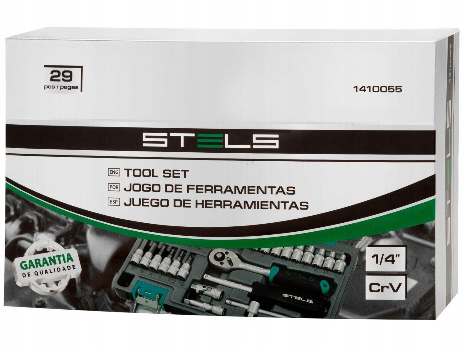 Basic 29 set of ratchet STELS socket wrenches - gedore Brand Stels
