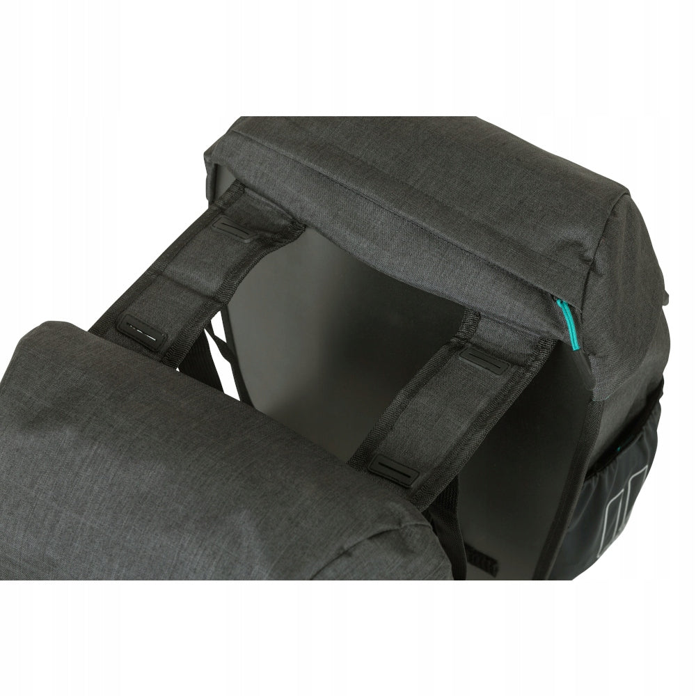 Basil Discovery 365D UBS Double Bags for Luggage Rack 18 l Black Model Discovery 365D